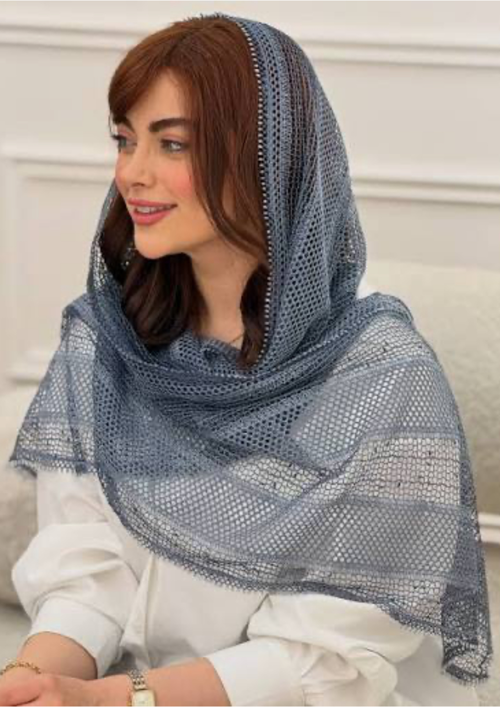 شال قلاب بافی وارداتی